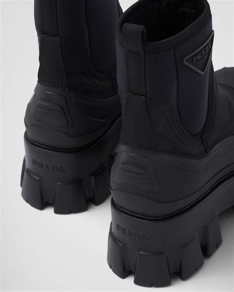 prada re edition 2000 fell|re nylon gabardine boots.